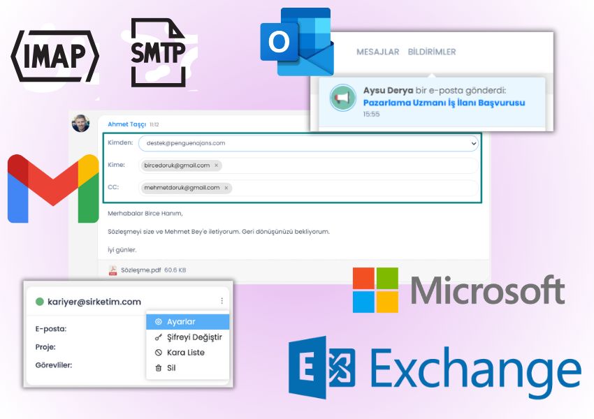 E-posta Entegrasyonu